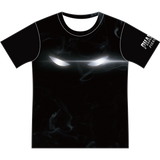 TEAM PHANTOM Unisex Short Sleeve Dry-Fit Full Sublimation T-Shirt - Black- Front part