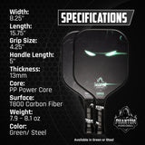 Paddle Specifications