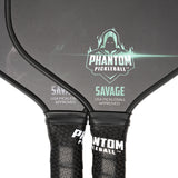 Savage Steel and Green Paddle CloseUp Overlapping