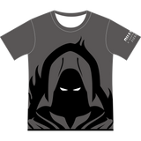 TEAM PHANTOM Unisex Short Sleeve Dry-Fit Full Sublimation T-Shirt - Gray