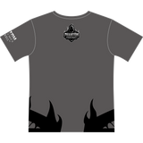 TEAM PHANTOM Unisex Short Sleeve Dry Fit Full Sublimation T-Shirt - Gray