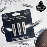 Phantom Pickleball Lead Tape - 12 count - Pre-Cut - 3 gram bars