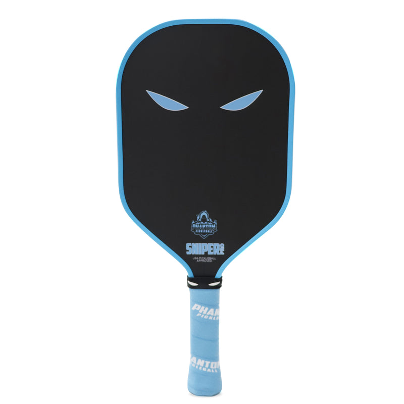 PHANTOM SNIPER PRO 12MM T700 Raw Carbon Fiber Thermoformed Pro Pickleball Paddle 