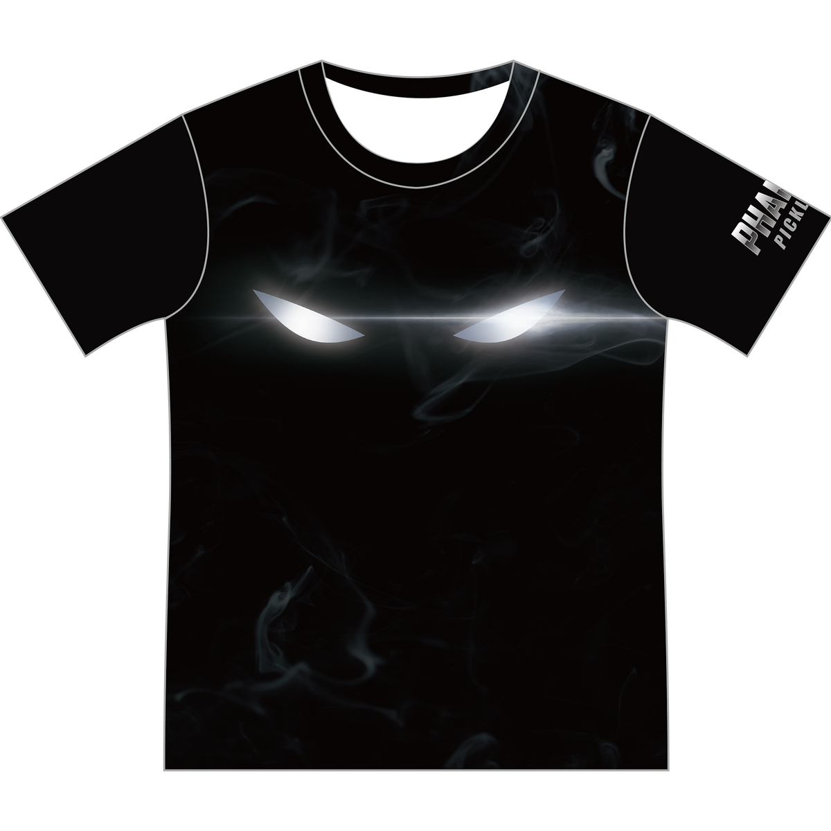 トップス  phantom T-shirts TEAM PHANTOM Unisex Short Sleeve Dry-Fit Full Sublimation T-Shirt - Bl