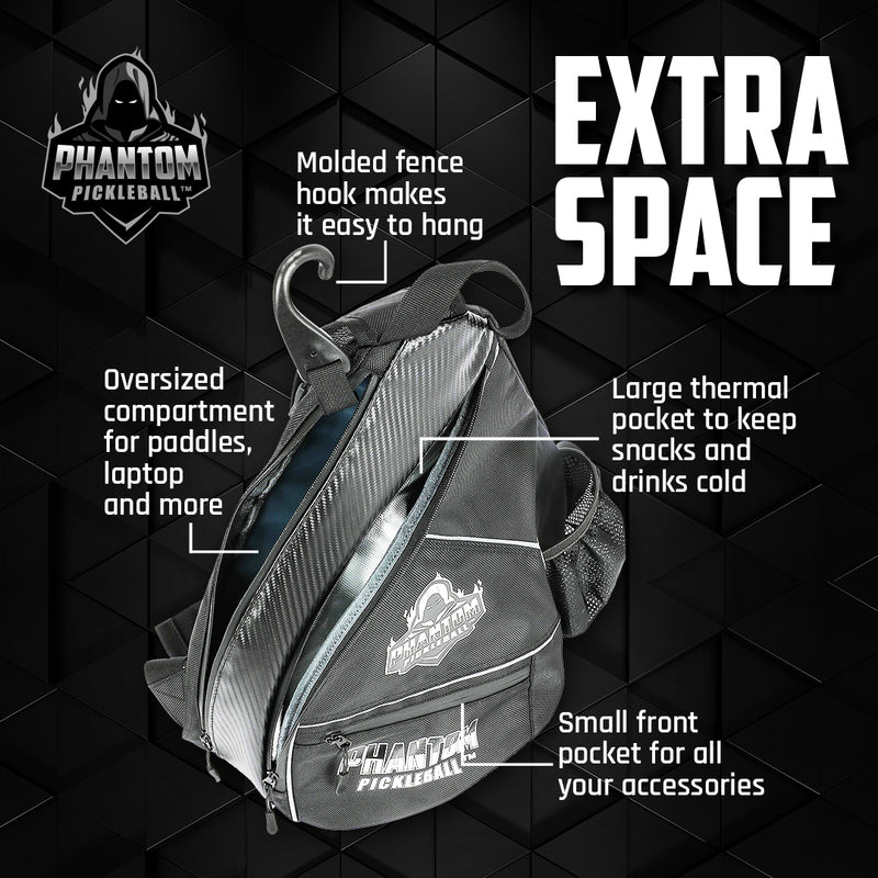Phantom Pickleball Sling Bag Top