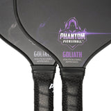 Goliath Steel and Purple CloseUp Overlapping