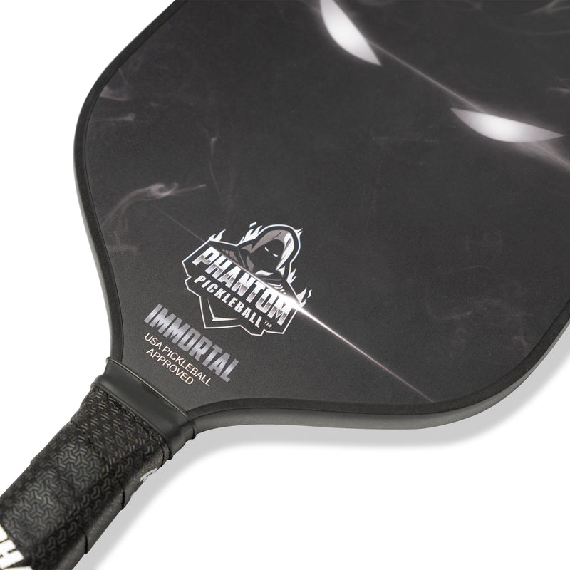 PHANTOM IMMORTAL 16MM T800 Carbon Fiber Pickleball Pro Paddle with Cover