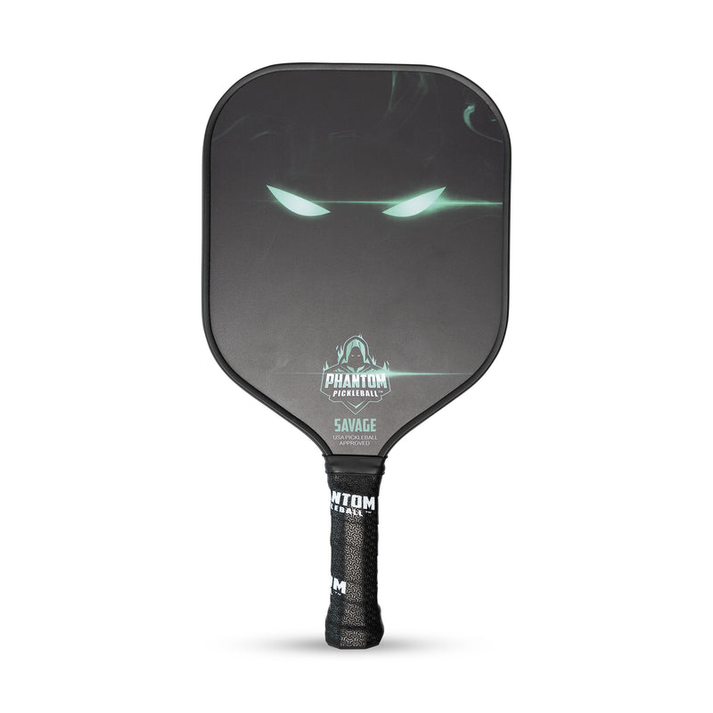 PHANTOM SAVAGE 13MM T800 Carbon Fiber Pickleball Pro Paddle with Cover