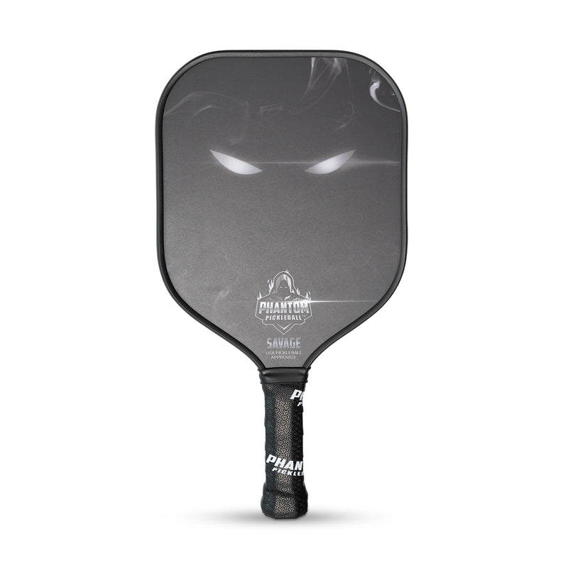 PHANTOM SAVAGE 13MM T800 Carbon Fiber Pickleball Pro Paddle with Cover